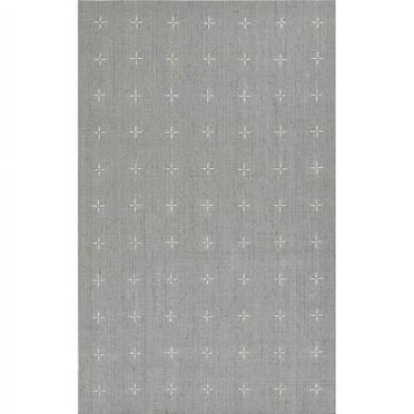 Momeni Contemporary Rectangle Area Rug, Light Blue, 5' X 8'