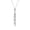 Silver-L, variant on Crystal Quartzs Net Necklace Empty Stone Holder Adjustable Mesh Pocket Pendant Neckchain Chic Crystal Cage Necklaces