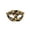 A001- Black, variant on Black Masquerade Mask for Women Venetian Masquerade Masks 7 Inch Mask Accessory for Masquerade Party Halloween Mardi Gras Events, 1 Pack