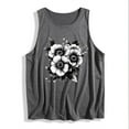 thumbnail image 4 of Clearance under 5!5 Days Delivery Sevevn Women's Summer Casual Round Neck Loose Sleeveless T-Shirt Great Gifts for Less Gray XL, 4 of 4