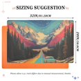 thumbnail image 6 of Yayeee Doormat for Inside 20"x32" Absorbent Low-Profile Washable Non-Slip Rubber Backed Entryway Rug, Colorful Road, 6 of 8