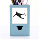 thumbnail image 1 of La silueta de futbol Deportes Futbol Tarjeta de clip de pluma del gestor de suministros de oficina, 1 of 3