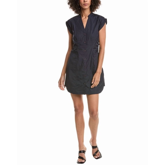 Derek Lam 10 Crosby womens  Elyse Dress, 00, Navy
