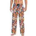 thumbnail image 7 of FORMRS Mens Pajama Pants with Pockets Sleepwear Lounge Bottoms Sizes S-2XL, Colorful Flowers, 7 of 7