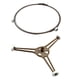 thumbnail image 3 of 2pcs Microwave Turntable Tray Roller Support Wheel Ring Microwave Oven Glass Turntable Plate Rack, 3 of 3