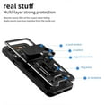 thumbnail image 2 of Heavy Duty Armor Case Compatible With Galaxy Z Flip 4, Hard Pc Shockproof Cover With Ring Holder, 2 of 5