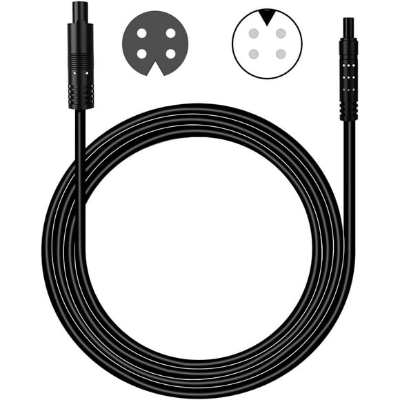 AIR-4 Pin 6.5FT Male to Female Backup Camera Extension Cable, Reverse Camera Wire for Car Pickup Truck SUV Trailer, Rear View Camera Extension Cord for Dash Cam Mirror Cam Rearview Camera