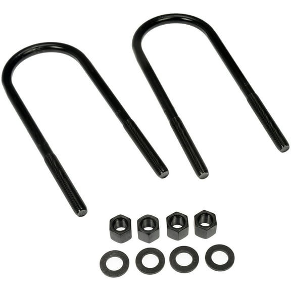 Dorman 929-706 Rear Leaf Spring Axle U-Bolt Kit for Specific Ford Models