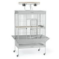 thumbnail image 2 of Prevue Pet Products 36" x 24" x 66" Select Wrought Iron Parrot Bird Cage, Pewter, 2 of 5