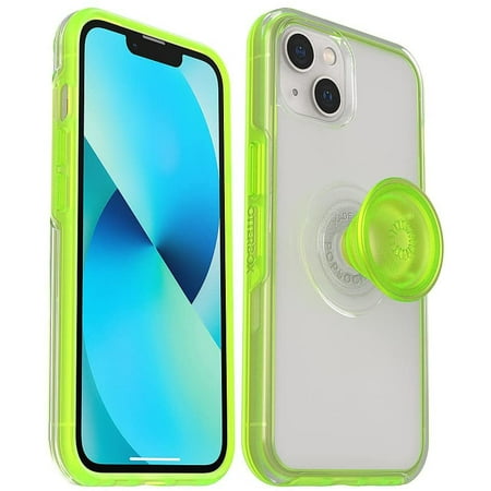 OtterBox + Pop Symmetry Series Case for iPhone 13, Limelite