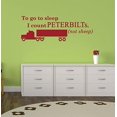 thumbnail image 4 of Bedroom Décor Count Peterbilts Not Sheep Boys Wall Sticker Decals 33x11-Inch Red, 4 of 6