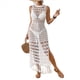 thumbnail image 2 of Vestido con Borlas para Mujer, de Crochet, para Playa y Piscina, para Verano XL, 2 of 10