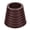 Brown, variant on Yuangui Umbrella Wedge Cone Hole Parasol Patio Tablebase Ring Plug Pole Stand Outdoor Pool Silicone Rubber Spacer Replacement