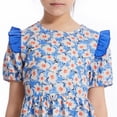 thumbnail image 4 of Ruyang Young Girls Fashion Dresses Girls Floral Dress Summer Cute and Comfortable Casual Dress for Girls, 4 of 9