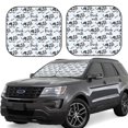 thumbnail image 1 of Wukai Cow With Fresh Milk Car Front Windshield Sun Shade,Sun Visor Shield Block Automotive Interior Protector Blocks UV Rays-Medium, 1 of 6
