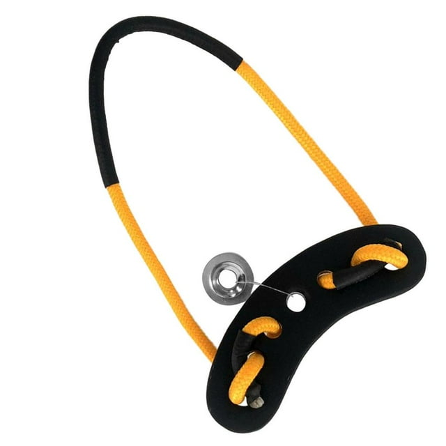 S SERENABLE Archery Braided Compound Paracord Bow Wrist Strap Wrap Rope - yellow, 16 x