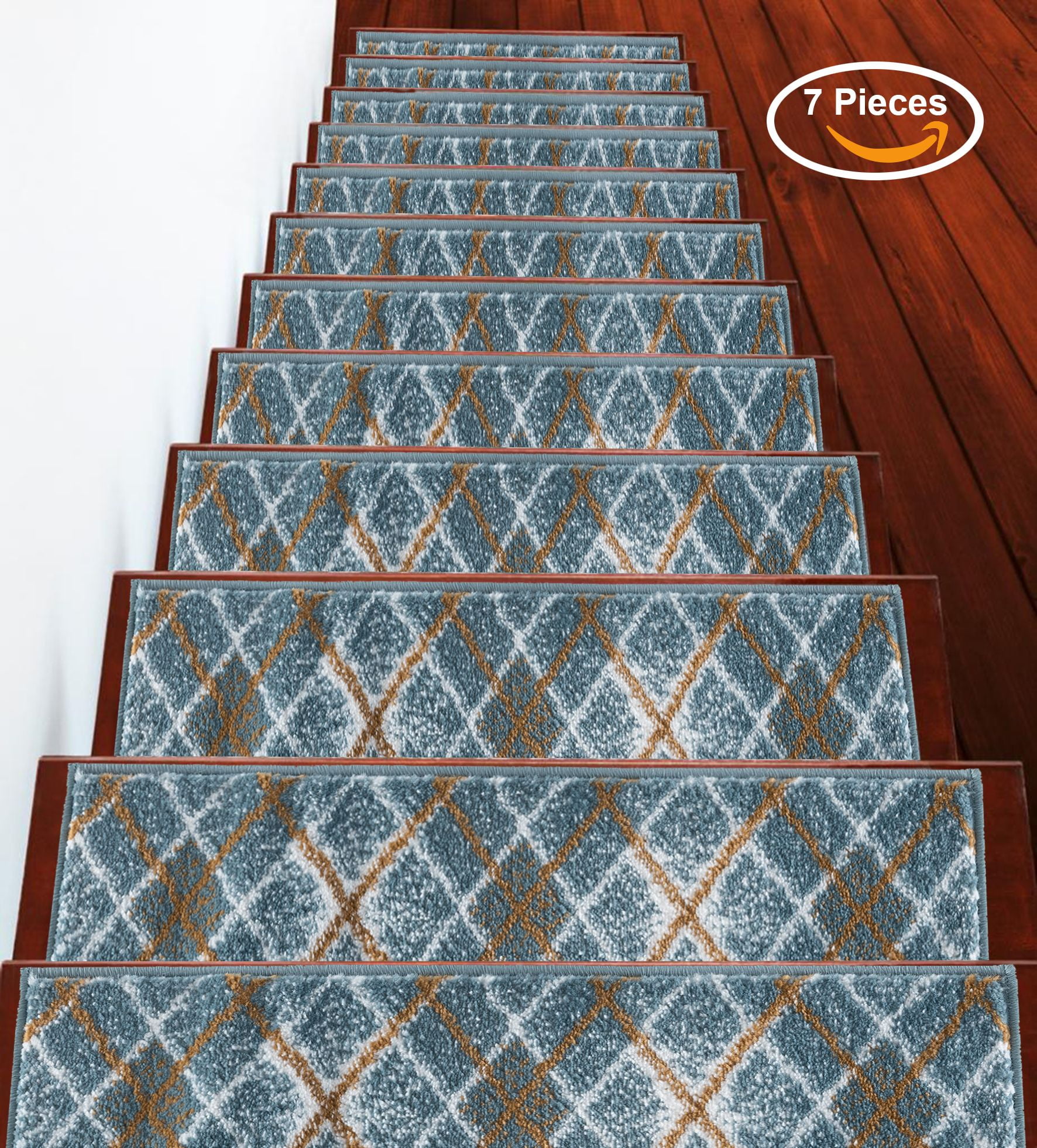 Sussexhome Stair Treads, Stairs slide, Carpet Stair Tread, Non Slip