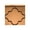 Oil Rubbed Bronze, variant on FASÄDE Monaco Decorative Vinyl Backsplash 15 sq ft Kit in Polished Copper
