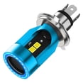 thumbnail image 2 of Faro de motocicleta H4, LED profesionales universales para motocicleta, lámpara H4 Azul, 2 of 8