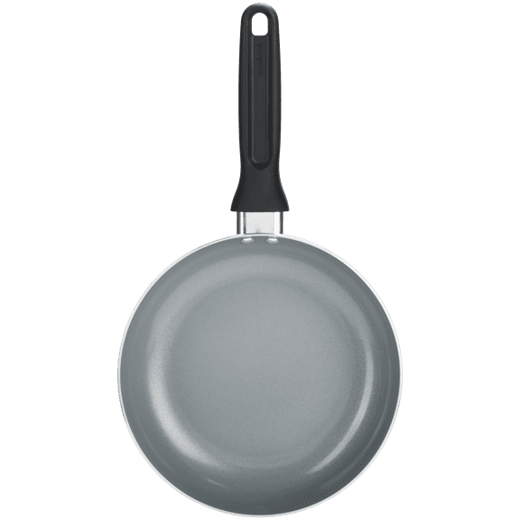 GoodCook Basics Fry Pan Ceramic Nonstick Aluminum Construction for Even Heating, 8-Inch, Blue