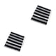 thumbnail image 3 of Advancent Sillas de directores, respaldo de asiento plegable, sábana protectora para muebles, taburete plegable reutilizable, transpirable para Azul blanco 2Conjunto, 3 of 6