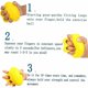 thumbnail image 4 of Ejercitador de bola de dedo, bola de agarre, fuerza para apretar, bolas de estrés de mano, ejercitador de refuerzo de agarre de dedo para mano, amarillo, 1 pieza, 4 of 5