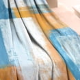 thumbnail image 3 of Soft Flannel Throw Blanket Graffiti Art Blanket for Sofa Bedroom Teal Cozy Warmth Throw Blanket for All Seasons Throw Blanker for Kid Girl Woman 50x60in, 3 of 5