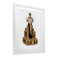 thumbnail image 2 of Stupell Industries Fashionable Travel Cases White Framed Print Under Glass design by Ziwei Li, 16 x 13, 2 of 9
