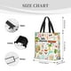 thumbnail image 3 of Balery Hello Summer Bolsa de Mano para Mujeres con Cremallera, Bolsa de Gimnasio con Compartimentos, Bolsa para Laptop, Bolsa para Trabajo, 3 of 7