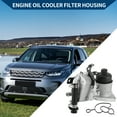 thumbnail image 3 of No.LR006653 Conjunto de Adaptador de Carcasa del Filtro de Aceite del Enfriador de Aceite del Motor para Land Rover LR2 2008-2015, 3 of 7