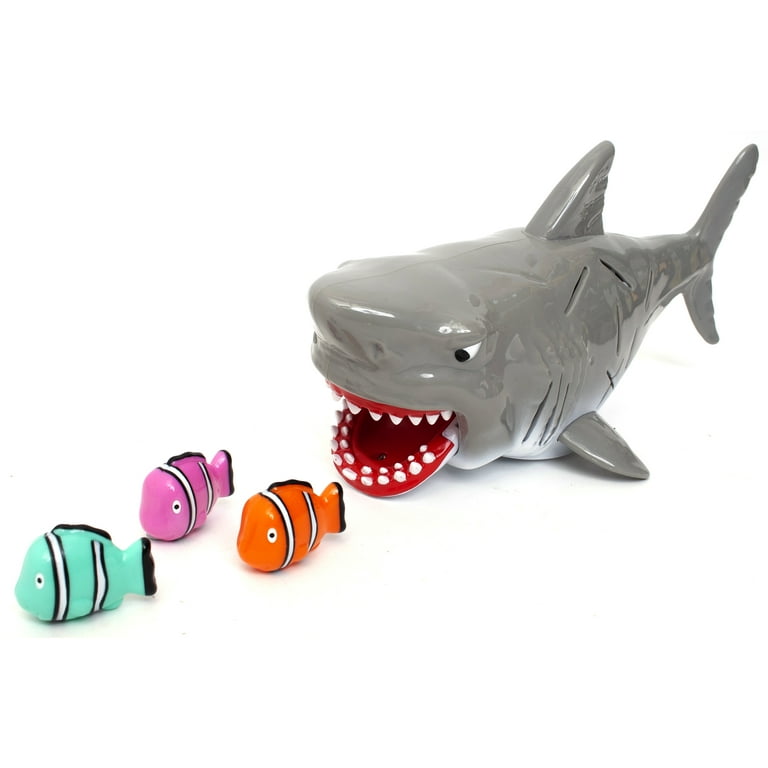 Goofy Foot Designs Shark Fish Dive Game Fun Diving Toy for Pool Great Water Fun for Kids Ages 3 and up
