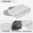 thumbnail image 4 of Unique Bargains Front Right Side Bumper Headlight Washer Nozzle Cover Cap for BMW 320i 2.0L L4 2013-2018 Bumper Trim Nozzle Cover No.51118067970 Silver Tone 1 Pcs, 4 of 7