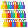 thumbnail image 4 of Mini Bolsas Ecológicas Para Dulce Bolsas Tejidas 20 x 20 cm 30 pzs, COLORES, 4 of 5
