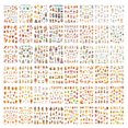 thumbnail image 1 of 48 Sheets Water Transfer Decal Pumpkin Maple Leaf Nail Decal Manicure Sticker, 1 of 10