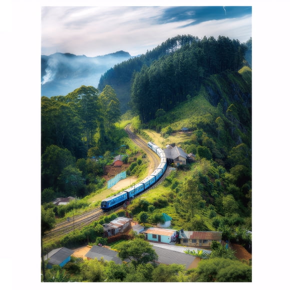 Ruiboury Casse-Tête Engageant pour Adultes Casse-Tête Mystère Fourrure Erwachsene Anspruchsvoll Sans Usure sur Train Plus Vert dans les Bois