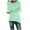Green, variant on Joau Fall Winter Women's Long Sleeve Loose Fuzzy Plush Warm Jumper Sweater Casual Comfy Knit Pullover Tops S-5XL