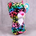 thumbnail image 3 of PELUCHERIA - Peluche Leopardo neon Tierno Titi de 15 cm, 3 of 5
