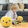 thumbnail image 6 of 2026 New Bee Plush Toys, Stuffed Animals Toys Bee Soft Pillow Toys, Cartoon Cute Pet Home Ornaments, Companion, Best Birthday Gifts for Holiday Xmas Easter for Friend and Family (Bee, 2PCS), 6 of 7