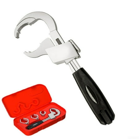 

Adjustable Wrench Multifunctional Universal Open End Wrench Bathroom Repair Tool