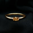 thumbnail image 3 of Rosec Jewels Baguette Citrine Promise Ring for Women - East West Ring - AAA Quality - with Jewelry Box, 10K Yellow Gold, US 4.00, 3 of 5