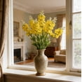 thumbnail image 6 of Fake Hyacinth Flowers Bouquet Set of 5, Silk Artificial Hyacinths with Flexible Stems for Home Decor, Dining Table Centerpieces, Bedroom, Wedding Arrangements, 6 of 6