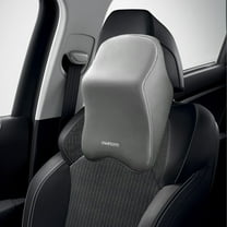 CxhicLuv Car Neck Pillow Auto Cervical Support Adjustable Elastic Breathable Knitted Fabric Vehicle Comfort Accessories Neck Pain Relief Sedentary People Drivers, Gray