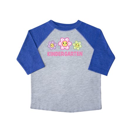 

Inktastic Kindergarten with Polka Dot Flowers Gift Toddler Boy or Toddler Girl T-Shirt