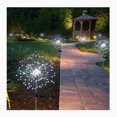 thumbnail image 4 of Luces solares de fuegos artificiales de 150 LED, 2 modos, IP64, para exteriores, césped, jardines, patios, vallas y caminos., 4 of 8