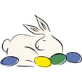 thumbnail image 3 of CafePress - Easter Bunny Large Mug - 15 oz Ceramic Large White Novelty Mug, 3 of 6