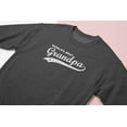 thumbnail image 3 of Old Glory Mens Father's Day World's Best Grandpa Long Sleeve Graphic Sweatshirt, 3 of 6