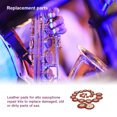 thumbnail image 4 of Eigraketly Paquete de 25 almohadillas para saxofón Tenor, minisaxofón de cuero portátil, instrumentos musicales, piezas de Accesorios para instrumentos musicales, 4 of 6