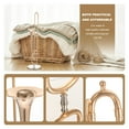 thumbnail image 1 of QUMIIRITY 1 Ensemble de Trombone Compact Doré pour Instruments de Musique de Table pour Adultes, 1 of 5