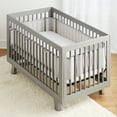 thumbnail image 2 of BreathableBaby Breathable Mesh Liner for Full-Size Cribs, Classic 3mm Mesh, Gray (Size 4FS Covers 3 or 4 Sides), 2 of 6