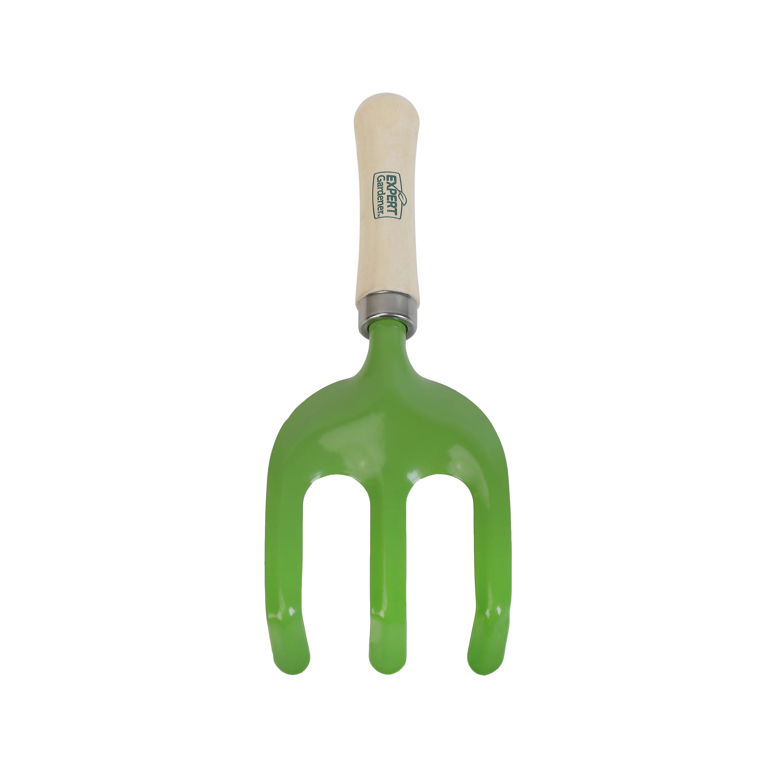 Expert Gardener 4-Piece Kids Gardener Tools, Metal Tool Heads with Wood Handles